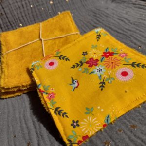 lingettes jaune